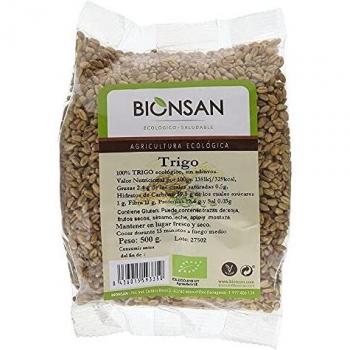 Bionsan - Trigo Ecológico en Grano - 6 Bolsas x 500 g, Total: 3000 g