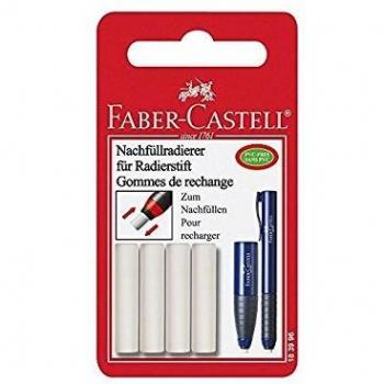 Faber-Castell Eraser Pen Replacement Refills - 4 Pack