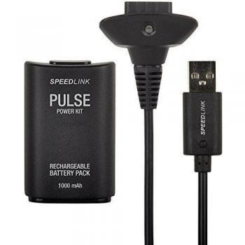 Speedlink Xbox 360 Pulse Akku Und Ladekabel