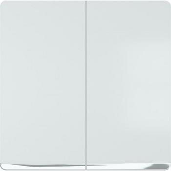 Tecla doble decorada Siemens Delta Miro Blanco
