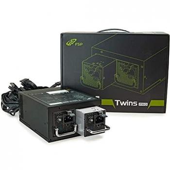 FSP Twins PRO 700W Redundant Power Supply Unit (PSU) ATX 20+4 Pin PS/2 Size 80 PLUS Gold Black