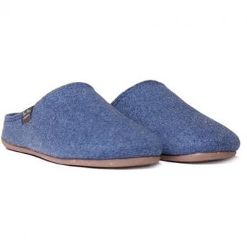 Zapatillas de Casa Cerradas para Mujer en Fieltro Reciclado en Tonos Lisos - Modelo MONA-FR