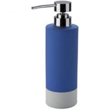 Gedy MZ801100300 Dosificador de Jabón, Azul, 6.4x6.4x20.3 cm