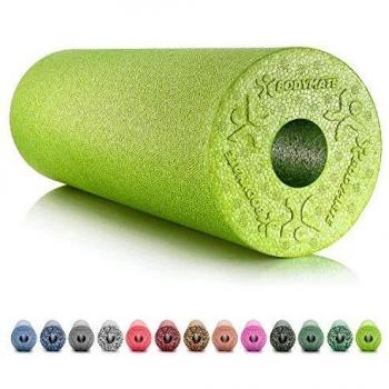 BODYMATE Rodillo Standard para Tejido fascial | Dureza Media | Longitud 45 cm diámetro 15 cm | con Libro electrónico Gratuito | Rodillo miofascial Profesional