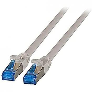 Cable de red RJ45 S/FTP Cat.6A Superflex 1m color gris