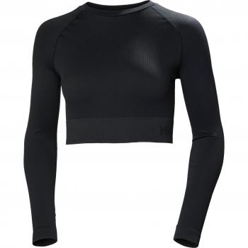 Helly Hansen Women's Allure Seamless Crop T-Shirt Black