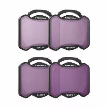 Freewell DJI Avata 2 ND Filter Set - 4-Pack (ND8, ND16, ND32, ND64)