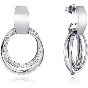 Pendientes Chic Viceroy de acero con circonita