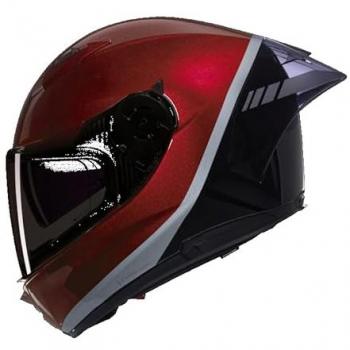 Casco Integral Nolan N60-6 Sport Verniciatura Especial Rojo-Negro-Gris Talla S
