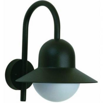Aplique de exterior elegante 183, negro, E27 75W