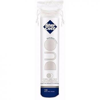 Discos Desmaquilladores De Algodón Star Cott 100Ud