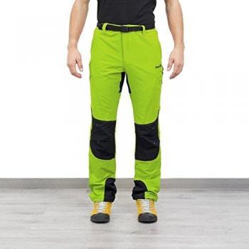 Izas Leyte Pantalones Trekking, Hombre, Verde Claro/Gris Oscuro, XL