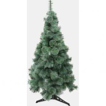 Árbol de Navidad artificial nevado con soporte metálico