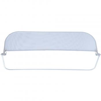 Olmitos - Barrera de Seguridad para Cama en Red Blanca, 90 cm