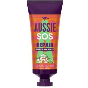 Aussie Tratamiento Acondicionador Intensivo Para El Cuidado Del Cabello SOS Repair Shot Para Pelo Dañado Y Débil, 25 ml