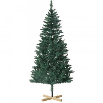 Árbol de Navidad Artificial 180 cm con 536 Ramas y Apertura Automática