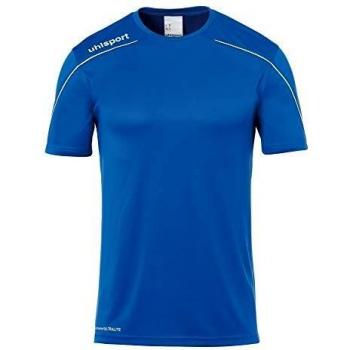 uhlsport Stream 22 Shirt Shortsleeved Camiseta De Entrenamiento, Hombre, Azur/Blanco, L