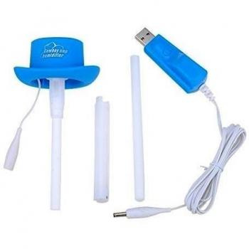 Toifucos USB Cap Vaquero Mini Humidificador Portátil Botella de Agua Esencial Difusor de Aceites de Aromaterapia Fabricante de La Niebla Azul