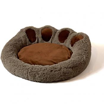 Cama para mascota Gogift Pawpaw marrón L 55 x 55 cm