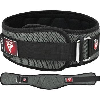 Cinturón de Levantamiento de Pesas RDX RX4 Gris L