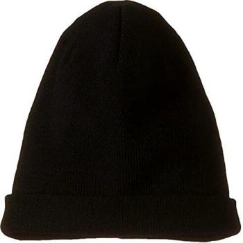 Gorro Oakley Fine Knit Negro Puro Unisex, Talla Única, Logo Bordado