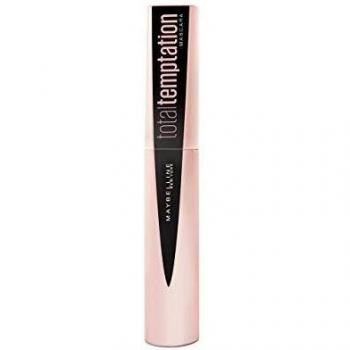 Máscara Volumen Total Tentación de Gemey Maybelline con Extracto de Coco - Color Negro