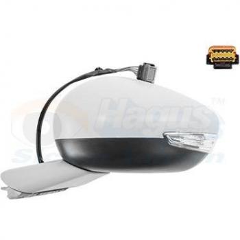 Espejo retrovisor VAN WEZEL 4082815 con ajuste eléctrico, cristal convexo, sin calefacción y montaje en la puerta