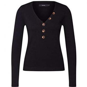 Vero Moda - Jersey Mujer Color: Negro Talla: L