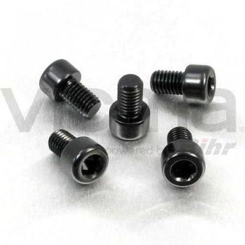 PRO-BOLT - 50054 : Tornillo De Aluminio Cabeza Cilíndrica M8 X