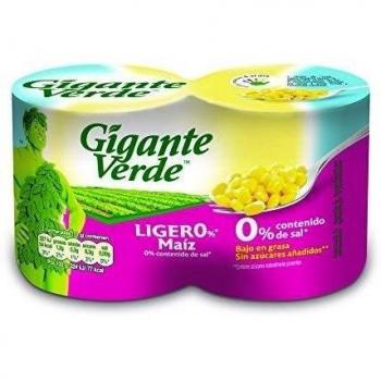 Gigante verde bipack lata de maíz dulce ligero%