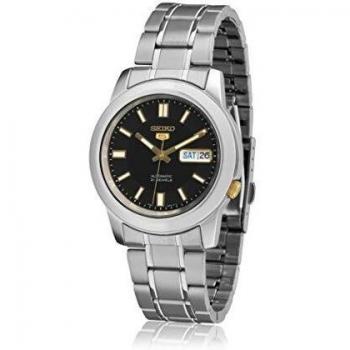 Seiko 5 Automatic Men's Watch SNKK17K1 - Stainless Steel, Analog Display, Water Resistant