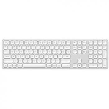Satechi Wireless Aluminum Bluetooth Keyboard for Mac and iPad - US Layout - Silver