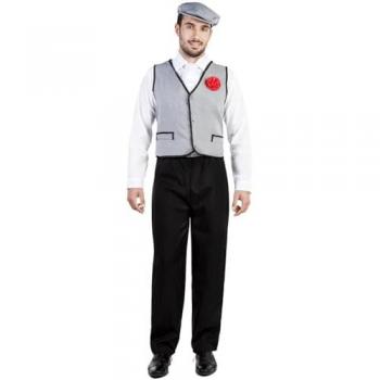 Disfraz de Chulapo Madrileño para Hombre - Adulto, Talla S