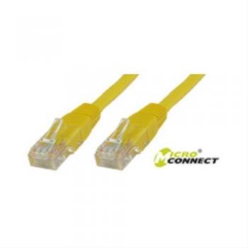 Cable de Red UTP Cat6 Amarillo 1m