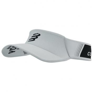 Visera de Running Compressport Visor Ultralight Blanco