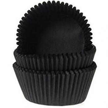 Mini Cupcake Cases - Black