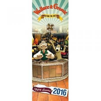 The Official Wallace and Gromit 2016 Slim Calendar
