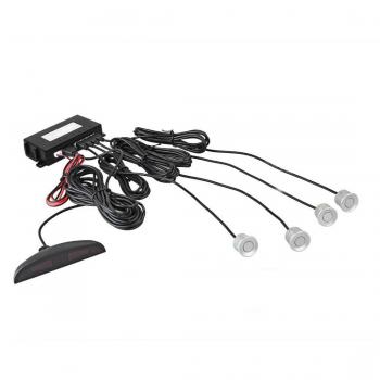 Lovelifeast Sistema de radar para marcha atrás de coche, con pantalla LED y 4 sensores de aparcamiento, alta calidad