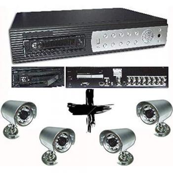 SATYCON Kit Grabador VIDEOVIGILANCIA 16 CAMARAS+16CAM.Bull