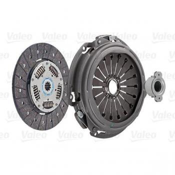 Kit de embrague VALEO 805203 - Tipo: Kit de embrague, características: incluye disco de embrague, plato de presión y rodamiento de desembrague, diseñado para ofrecer un rendimiento óptimo en vehículos específicos, fabricado