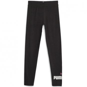 Leggings Puma Essentials Logo Infantil Negro