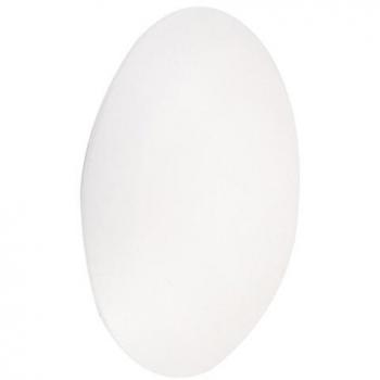 BRINOX Tope Protector Puertas y Paredes, Blanco, Ø 60 mm