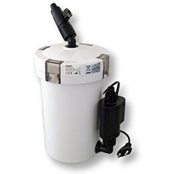 Filtro Externo SunSun HW-603B para Acuarios 400 l/h, 3 Etapas, Incluye 3 Esponjas y 1 Vellón Filtrante