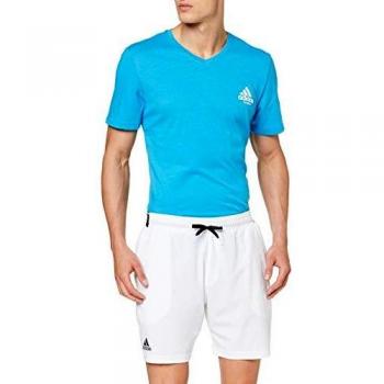 adidas Club SW Short 7 Pantalones Cortos de Deporte, Hombre, White, L