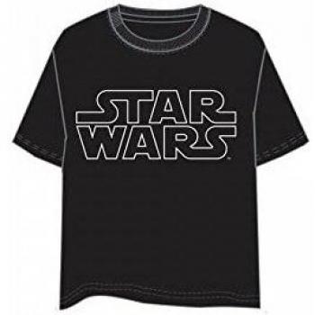 LAST LEVEL Camiseta Star Wars Logo S Camisa Cami, Multicolor, Adultos Unisex