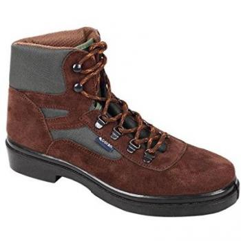 Bota de Trekking Odiel Verde - Lona y Tela Acolchada con Suela de Caucho