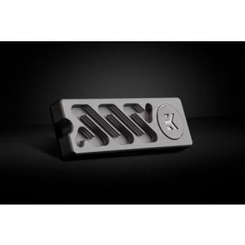 EK-Quantum Convection M.2 NVMe Silver - Cuerpo de refrigeración para discos duros M.2 NVMe, diseño elegante en color plata, optimizado para una mejor disipación del calor, compatible con la mayoría de las unidades