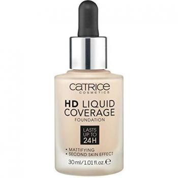 Catrice - Foundation - HD Liquid Coverage Foundation - 010 Light Beige