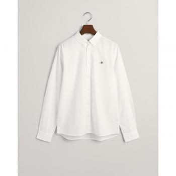 Camisa Oxford Shield Teens blanco Gant para niños