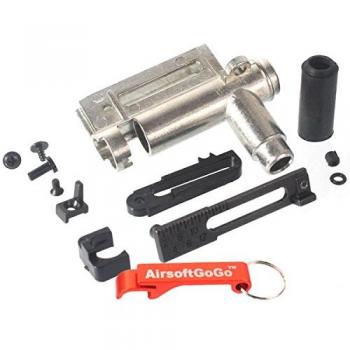CYMA Metal C?mara hop up Set para AKS74 AKS47 AK Serie Airsoft AEG - AirsoftGoGo Llavero Incluido